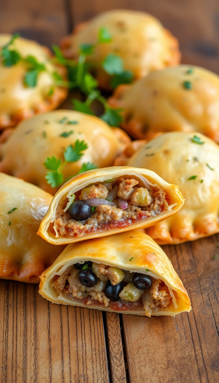 15 Recettes de Street Food Chilienne Pour Épater Vos Amis (Ne Manquez Pas #4!) - 1. Empanadas de Pino