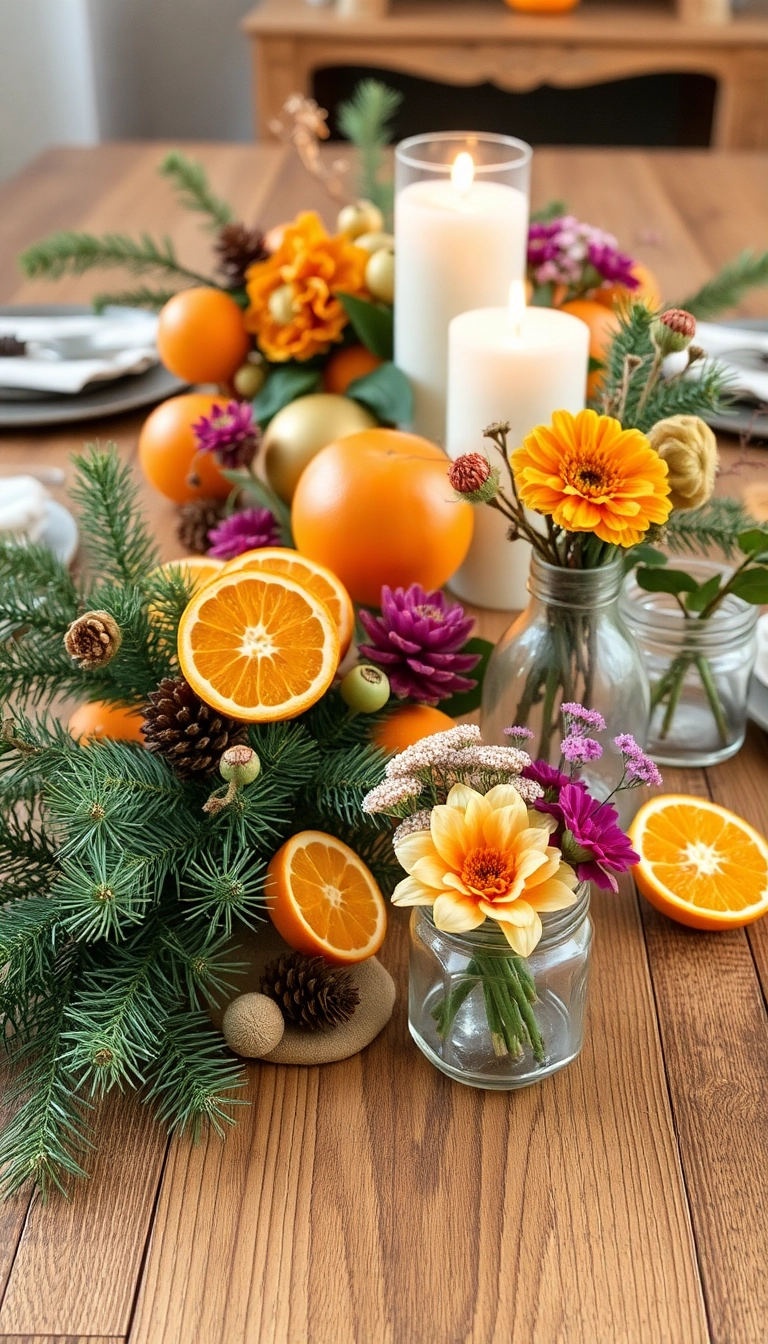 10 Secrets pour Créer une Table de Noël Parfaite (Vous Ne Devinez Jamais le #5!) - 5. Incorporer des Éléments Naturels (Vous Ne Devinez Jamais le #5!)