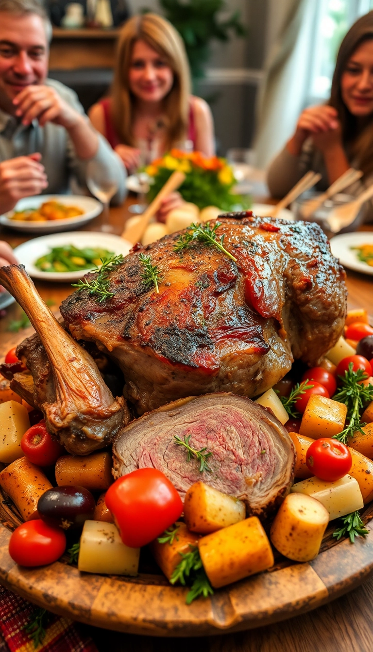 10 Viandes Rôties Traditionnelles Fait Maison Pour Des Repas En Famille Inoubliables ! - 8. L'Agneau de 7 Heures