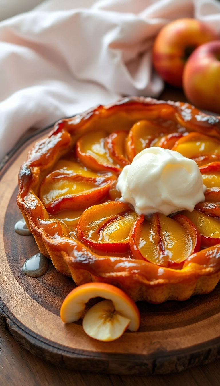 13 Desserts Traditionnels à Réaliser Soi-Même (La Nostalgie Dans Chaque Bouchée!) - 1. Tarte Tatin