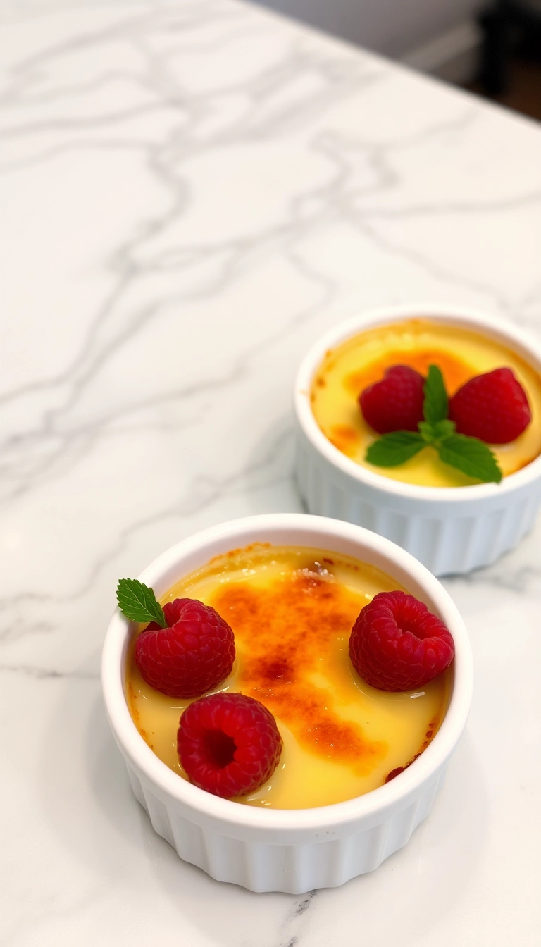 13 Desserts Traditionnels à Réaliser Soi-Même (La Nostalgie Dans Chaque Bouchée!) - 2. Crème Brûlée