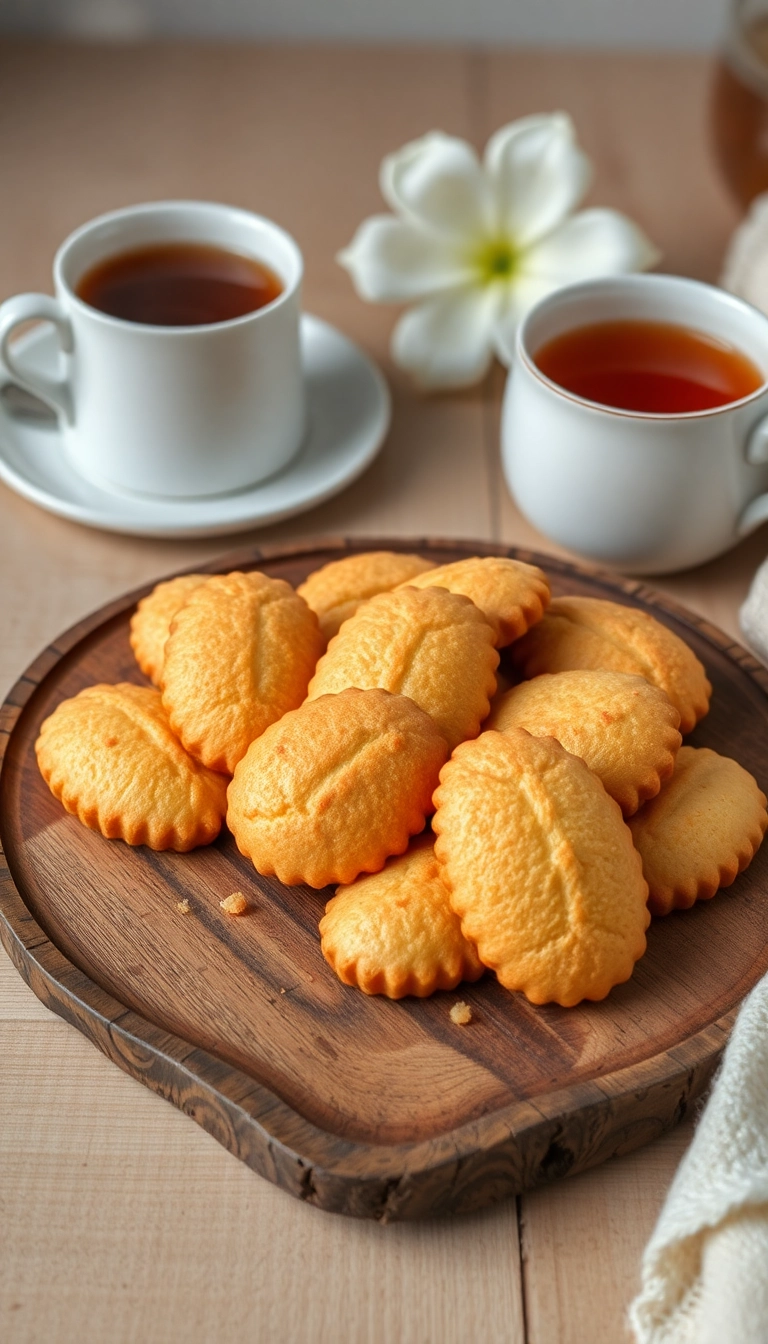 13 Desserts Traditionnels à Réaliser Soi-Même (La Nostalgie Dans Chaque Bouchée!) - 3. Madeleines