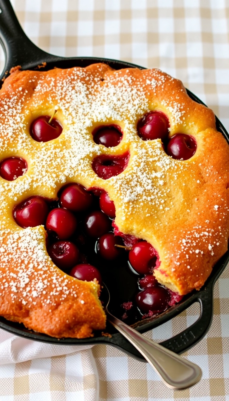 13 Desserts Traditionnels à Réaliser Soi-Même (La Nostalgie Dans Chaque Bouchée!) - 6. Clafoutis