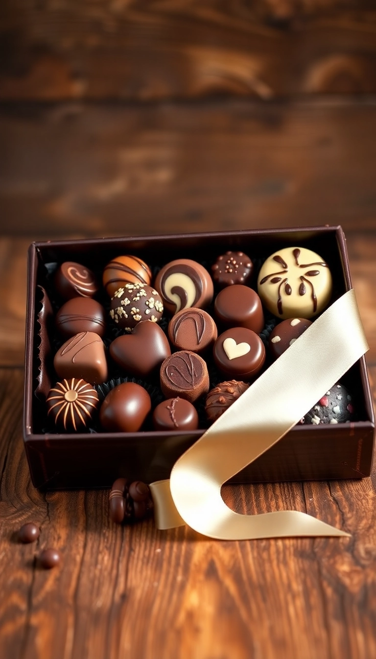 14 Cadeaux Gourmands Qui Feraient Saliver N'importe Qui (Le #10 Est Un Véritable Délice!) - 1. Chocolats Artisanaux