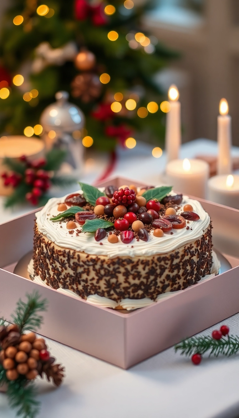 14 Cadeaux Gourmands Qui Feraient Saliver N'importe Qui (Le #10 Est Un Véritable Délice!) - 10. Gâteau de Noël