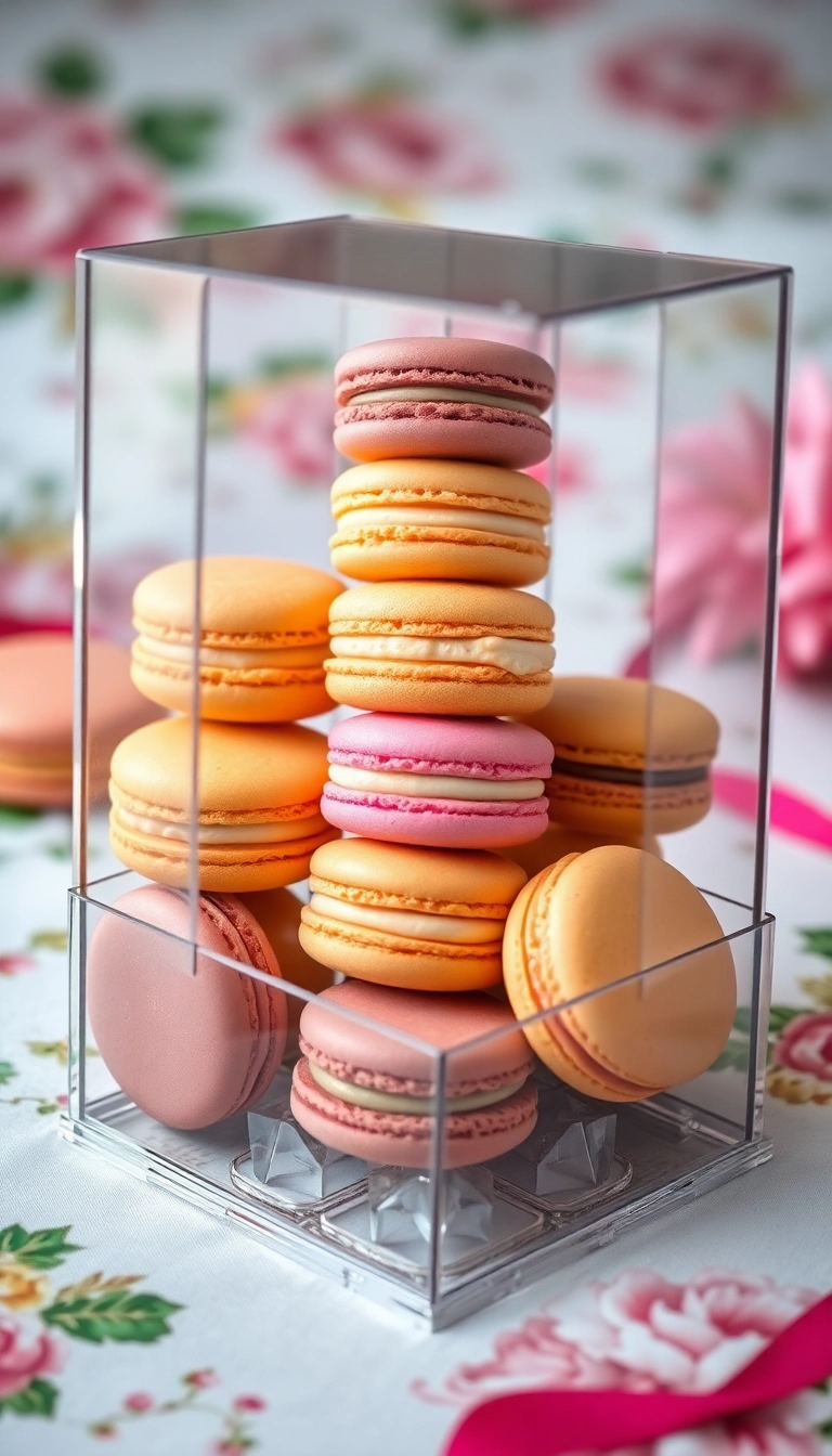 14 Cadeaux Gourmands Qui Feraient Saliver N'importe Qui (Le #10 Est Un Véritable Délice!) - 2. Macarons Colorés