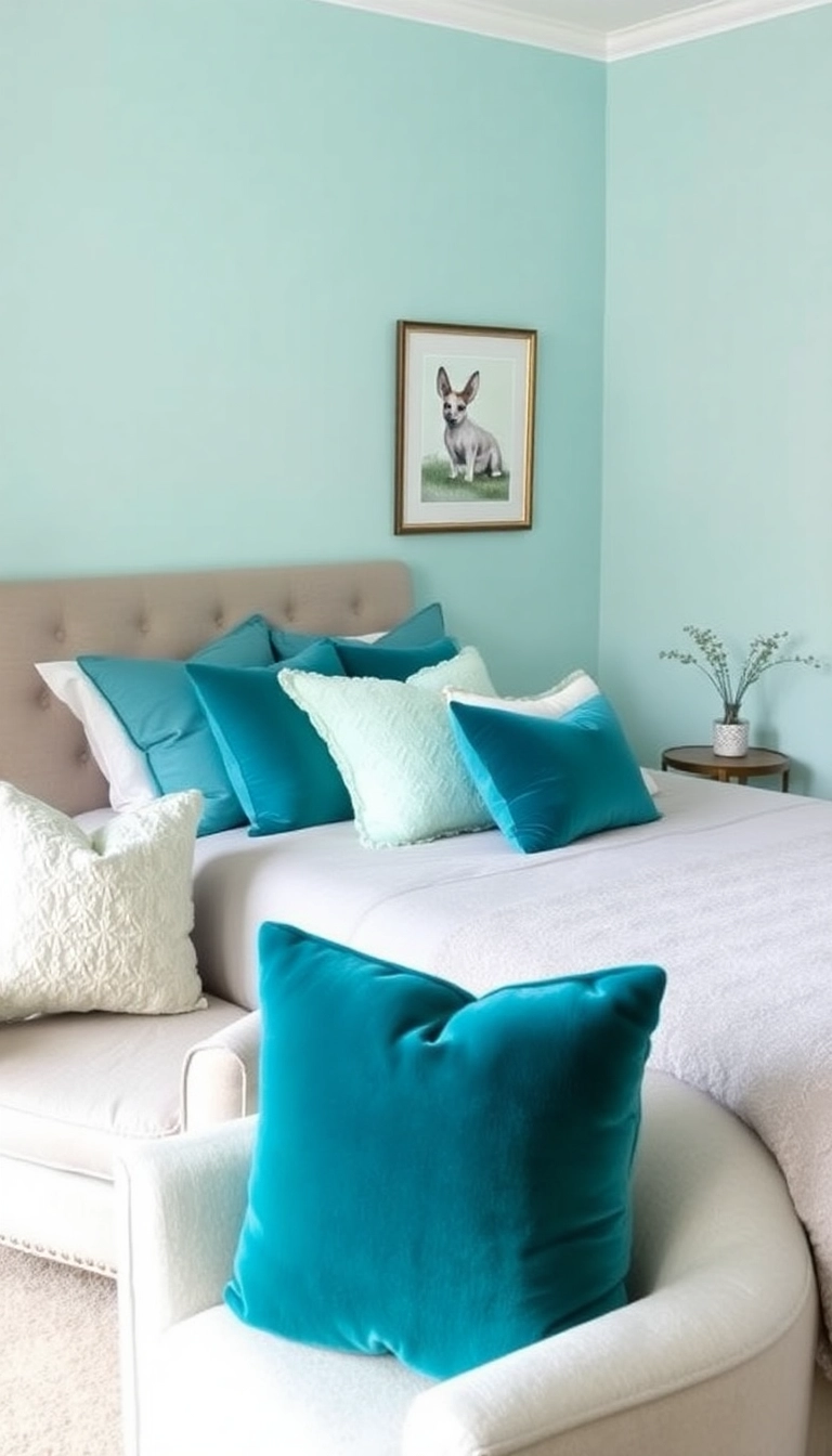 15 Idées De Décoration Pour Votre Chambre d'Hôtes Qui Éblouiront Vos Invités (Attention Au #9 !) - 1. Palette de Couleurs Apaisantes