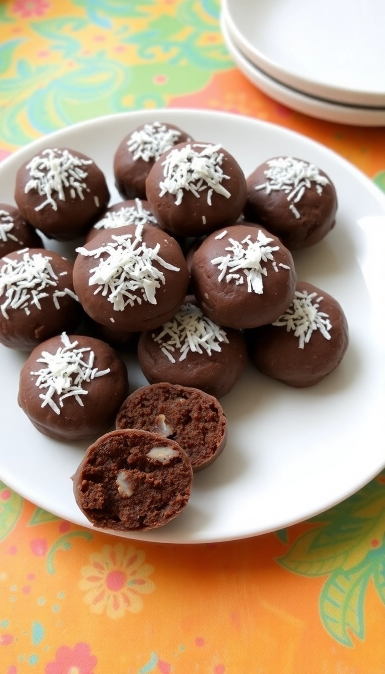 16 Recettes Saines Sans Gluten Qui Vont Éblouir Vos Invités (Ne Ratez Pas #11!) - 16. Bouchées Énergétiques au Chocolat et aux Noix