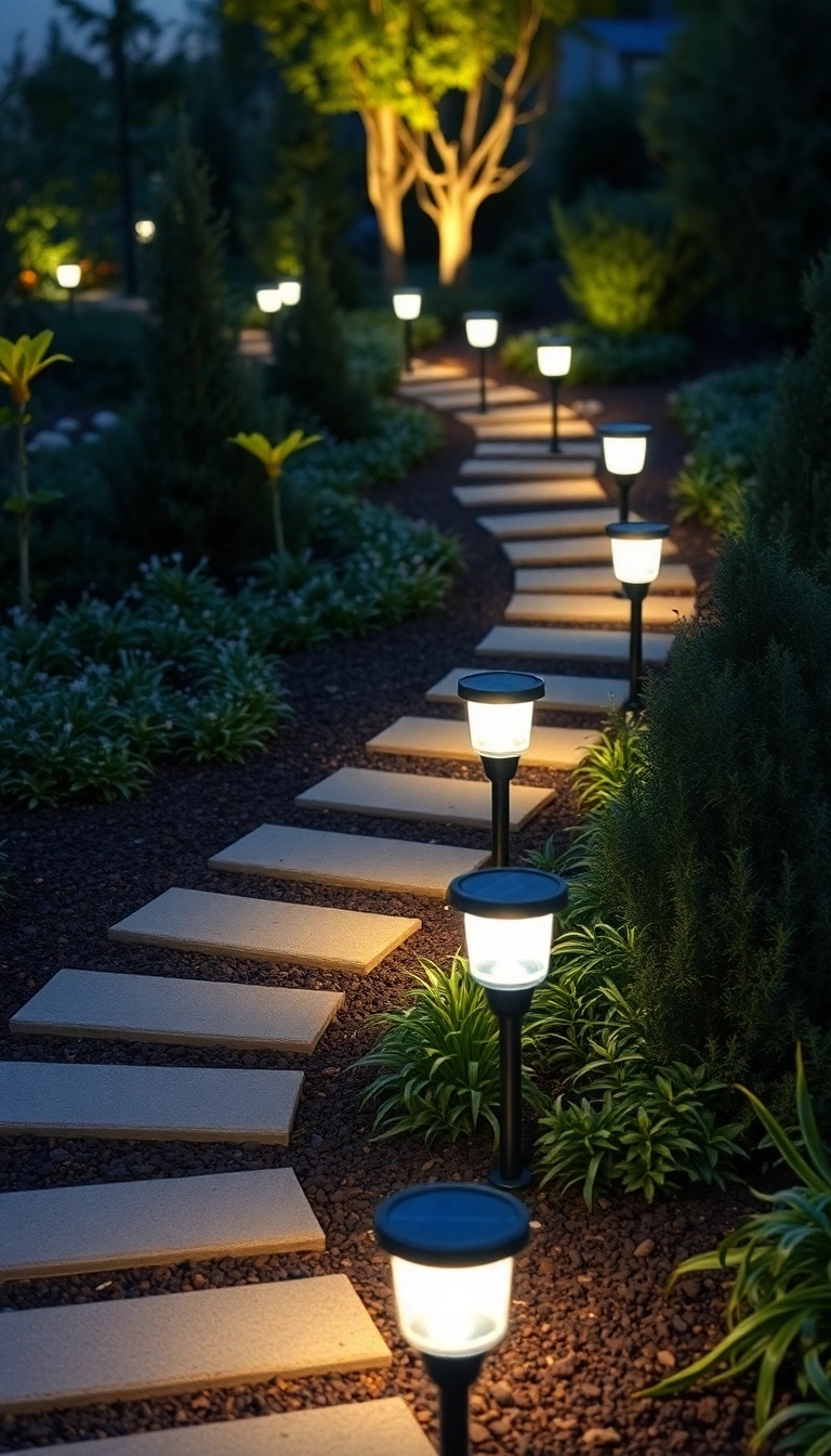 18 Luminaires Extérieurs Éblouissants Qui Feront de Votre Jardin un Paradis Nocturne (#12 Est Magique!) - 14. Luminaires à Panneaux Solaires