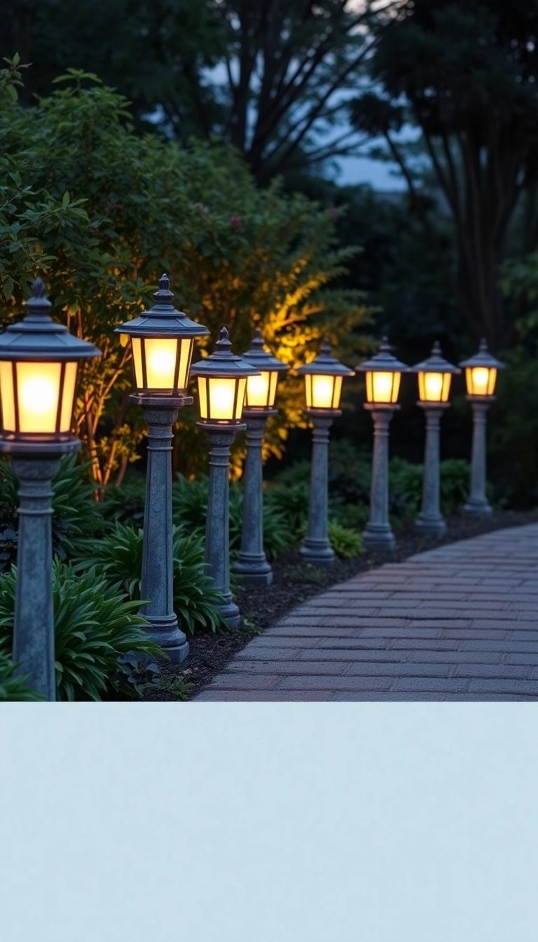 18 Luminaires Extérieurs Éblouissants Qui Feront de Votre Jardin un Paradis Nocturne (#12 Est Magique!) - 8. Lampes de Jardin en Pierre