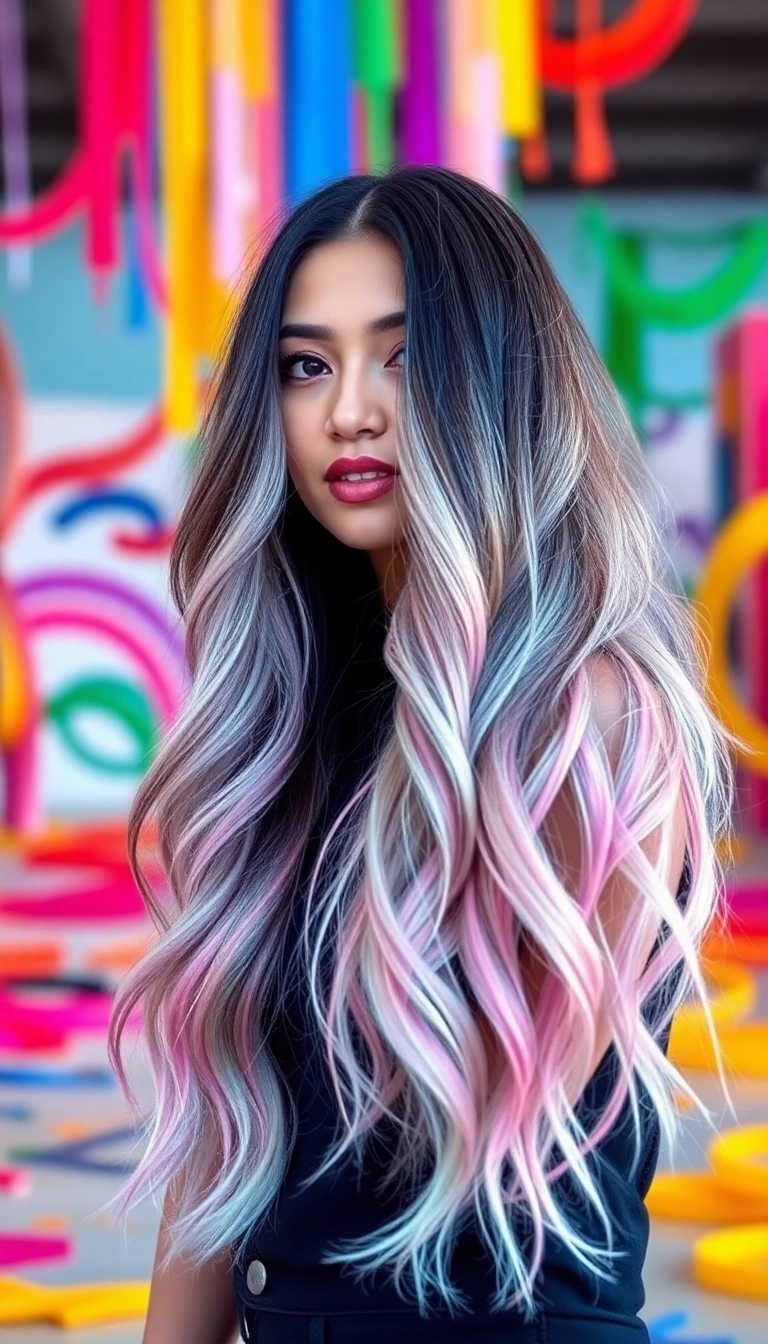 20 Couleurs de Cheveux Tendance Qui Feront Tourner les Têtes (Attention au #10!) - 16. Ombre Pastel