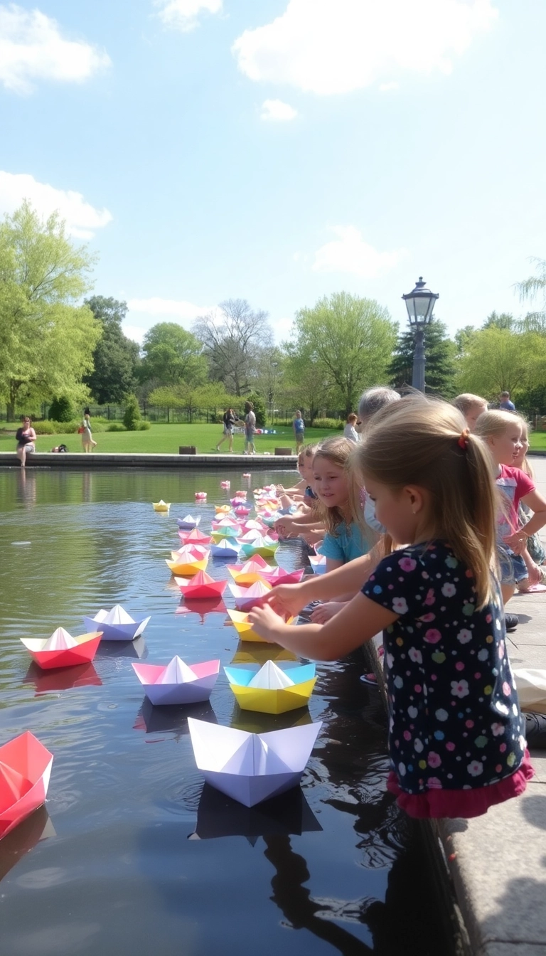 21 Activités Manuelles que Vos Enfants Vont ADORER (Et Vous Aussi !) - 14. Création de Bateaux en Papier