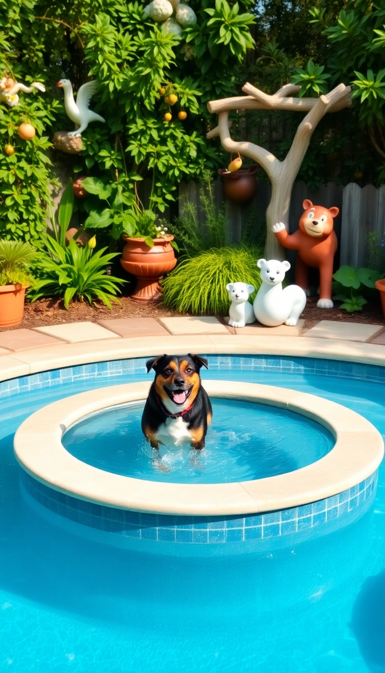 22 Astuces Pour Construire Votre Piscine Hors Sol Écologique (C'est Plus Facile Que Vous Ne Pensez! #11!) - 20. Pensez aux Animaux