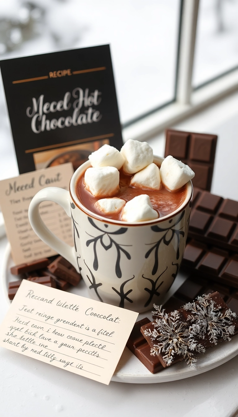 22 Cadeaux de Dernière Minute Qui Ont Toujours Du Succès (Vous Allez Adorer le #6!) - 4. Kit de Chocolat Chaud