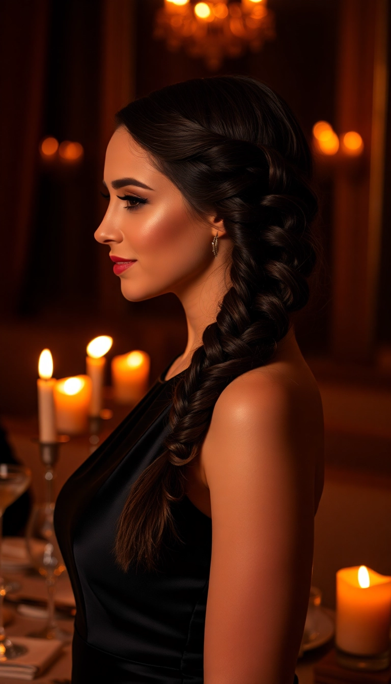 22 Inspirations de Tresses de Sirène Qui Vous Feront Rêver (Ne Ratez Pas La #10!) - 11. La Tresse à Quatre Éléments