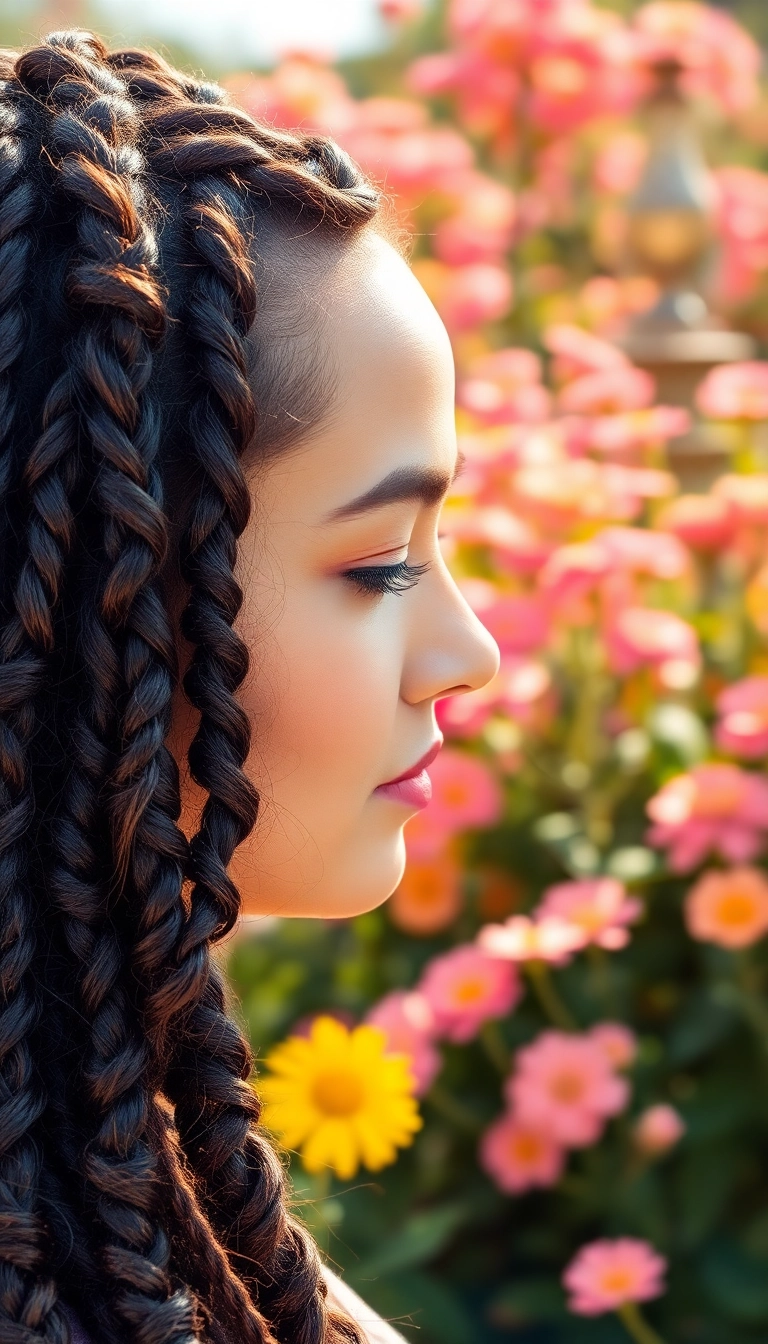 22 Inspirations de Tresses de Sirène Qui Vous Feront Rêver (Ne Ratez Pas La #10!) - 6. La Tresse Torsadée