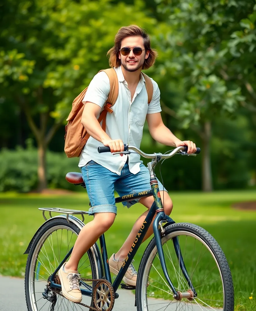 12 Urban Bike Lifestyle Fashion Looks That Will Make You Want to Hit the Streets (Check Out #4!) - 9. Eco-Friendly Fashionista