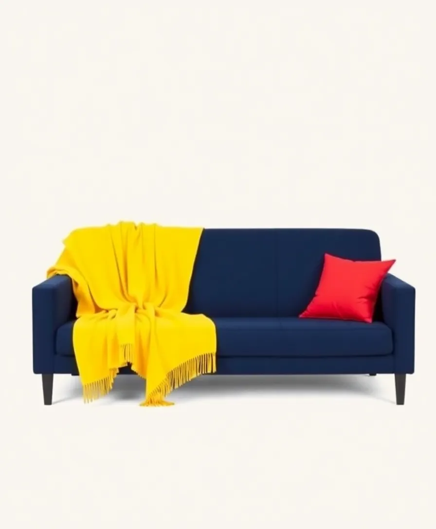 14 Minimalist Designs That Use Primary Colors to Maximize Impact (Warning: #6 is Genius!) - 11. Primary Color Throw Blankets