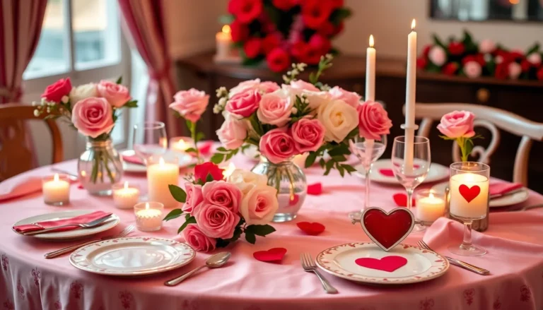 18 Idées de Décoration de Table Saint Valentin Qui Étonneront Vos Invités!